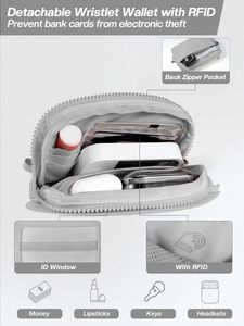 Dây đeo điện thoại đa năng 3 trong 1, có thể điều chỉnh, tháo rời, tích hợp ví, dây đeo ngoài, dây đeo chéo, chống trộm RFID - Product Image 4