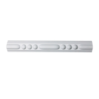 Vente directe usine Guan-Yu BD8267 – Ligne décorative moderne en PU avec film blanc, idéale pour l'hôtellerie, garantie 5 ans, respectueuse de l'environnement