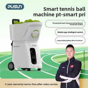Máquina Lanzapelotas de <span class=keywords><strong>Tenis</strong></span> Portátil Inteligente PUSUN HS-PT SMART PRI, Equipo Profesional para Padel, Control por Aplicación, para Exteriores - Product Image 2