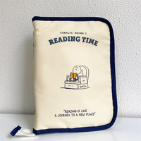 Funda Personalizable para Tablet de 11 Pulgadas con Diseño de Snoopy, Funda para Cuaderno, Bolsa de Almacenamiento de PU