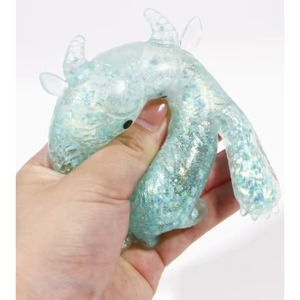 Juguete Antiestrés de Malta con Forma de Monstruo Brillante para Niños, de Compresión Lenta y Rebote Lento - Product Image 4