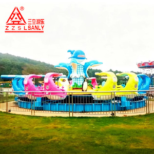 Atracción de Parque de Diversiones Personalizada, Atracción Isla Tiburón de 24 Asientos, Equipo de Parque de Atracciones para Diversión Familiar - Product Image 3