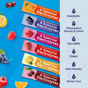 Chtrnature Label pribadi sachet Keto minuman campuran suplemen 20 paket bubuk elektrolit - Product Image 4