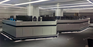 Эргономичная консоль рабочих станций операторов 24/7 кВМ для командных центров электросети - Product Image 5