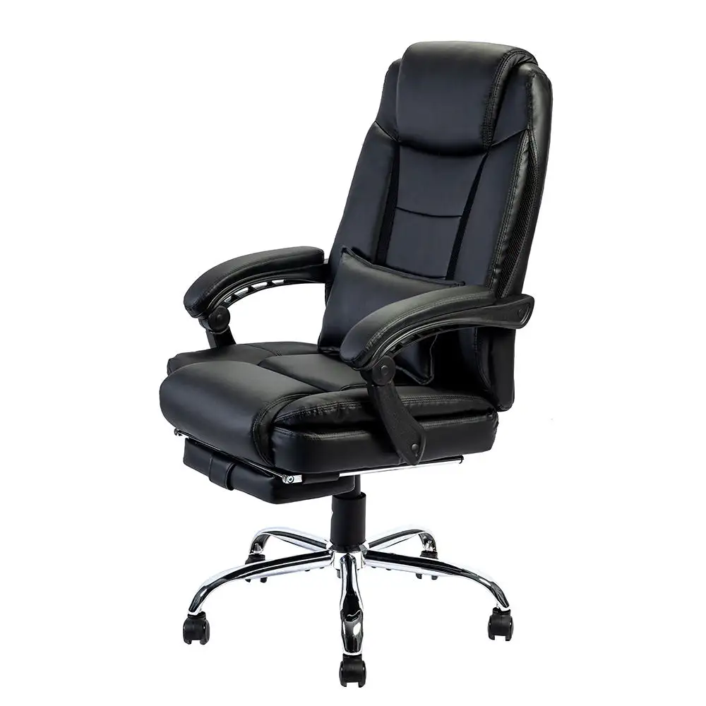 Ghế ông chủ cuộc họp văn phòng Ergonomic Ghế máy tính ngả massage chỗ để chân nâng xoay ghế
