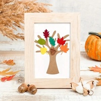 Kit de bricolage en feutre fait main pour arbre - Décoration murale multicolore pour la maison, accessoire de festival d'automne