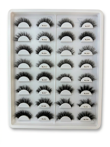 Vente en gros de cils 8D, 3 paires, AIKEMAN, cils volumineux multicouches professionnels, faits à la main, cils de luxe - Product Image 3