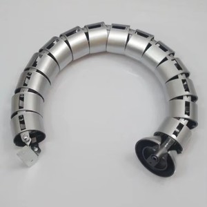 Herrajes para Muebles al por Mayor: Organizador de Cables Oculto para Escritorio, Tubo Serpentina Recto para Gestión de Cables en Mesas de Conferencia - Product Image 4