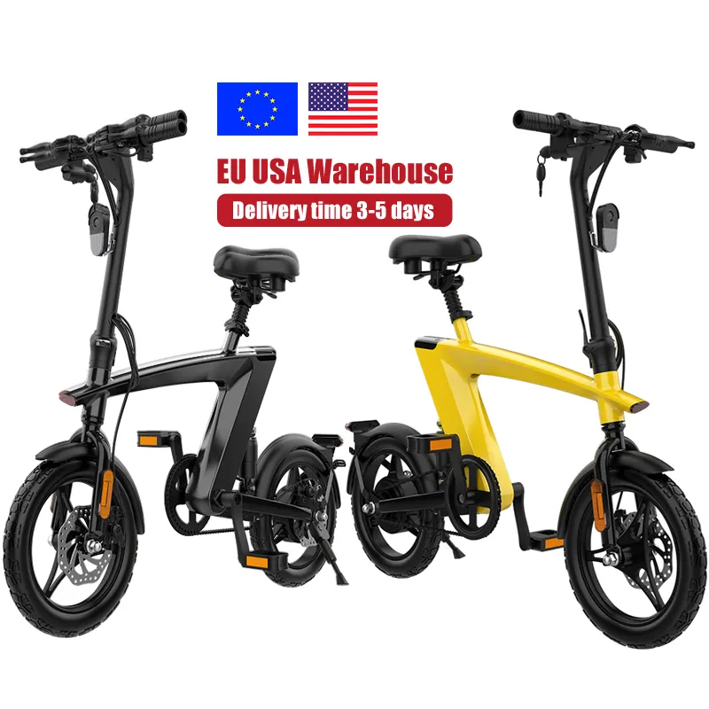 Ebike Manufacturer Folding E Bike 36v 10ah Lithium Ion Battery Bisiklet Elektrikli Cycle Electric E-bike Electric Bike 2 Wheel