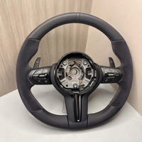 Volant sport M Performance à 3 branches en cuir suédé pour Série 3 F30/F10/F32/F20/F07/F01/E46/E60/E90/M3/M4/M5