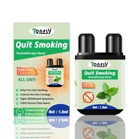 Inhalateur nasal menthe huile essentielle nasale menthol inhalateur soulager la rhinite Fatigue artefact rafraîchissant arrêter de fumer Spray