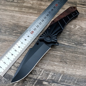 Couteau pliant de camping extérieur 368 poches, acier 5Cr13Mov, manche en acier inoxydable 420, DIY OEM, survie, chasse - Product Image 6
