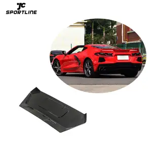 Высококачественная углепластиковая рама для номерного знака для Chevrolet Corvette C8 Stingray Кабриолет 2-дверный 2020-2021