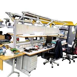 इलेक्ट्रीशियन आसान असेंबली मॉड्यूल कार्यशाला के लिए फैक्टरी मूल्य कार्य तालिका कंप्यूटर स्टैंड के साथ वर्कबेंच - Product Image 1