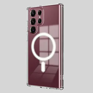 Cover Magnetica Trasparente per <span class=keywords><strong>Samsung</strong></span> <span class=keywords><strong>Galaxy</strong></span> S26 S25 S24 Ultra, Compatibile con <span class=keywords><strong>Samsung</strong></span> S23 Plus - Product Image 1