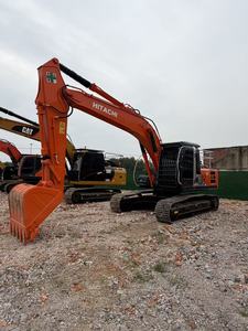 Excavadora de segunda mano Hitachi ZX210 de tamaño mediano, excavadora de cadenas Hitachi original de 21 toneladas en stock. - Product Image 2
