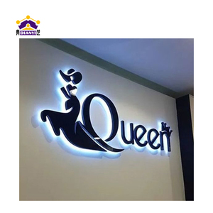Enseigne extérieure en acier inoxydable, lettres lumineuses 3D en acrylique de luxe pour publicité, logo LED - Product Image 6
