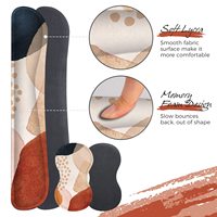 Repose-poignet en feutre, tapis de bureau, tapis de souris pour jeux, ensemble ergonomique pour clavier, couleur et taille personnalisables, utilisation au bureau ou à domicile, en stock