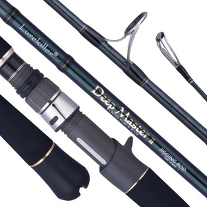 คันเบ็ดตกปลา Lurekiller Deep <span class=keywords><strong>Master</strong></span> 1.8 เมตร คาร์บอนแท้ สำหรับตกปลาจิ๊กกิ้ง พร้อมวงแหวนไกด์ FUJI และที่ยึดรอก FUJI รับน้ำหนักได้สูงสุด 20 กก. น้ำหนักเหยื่อ 80-200 กรัม 100-300 กรัม - Product Image 2
