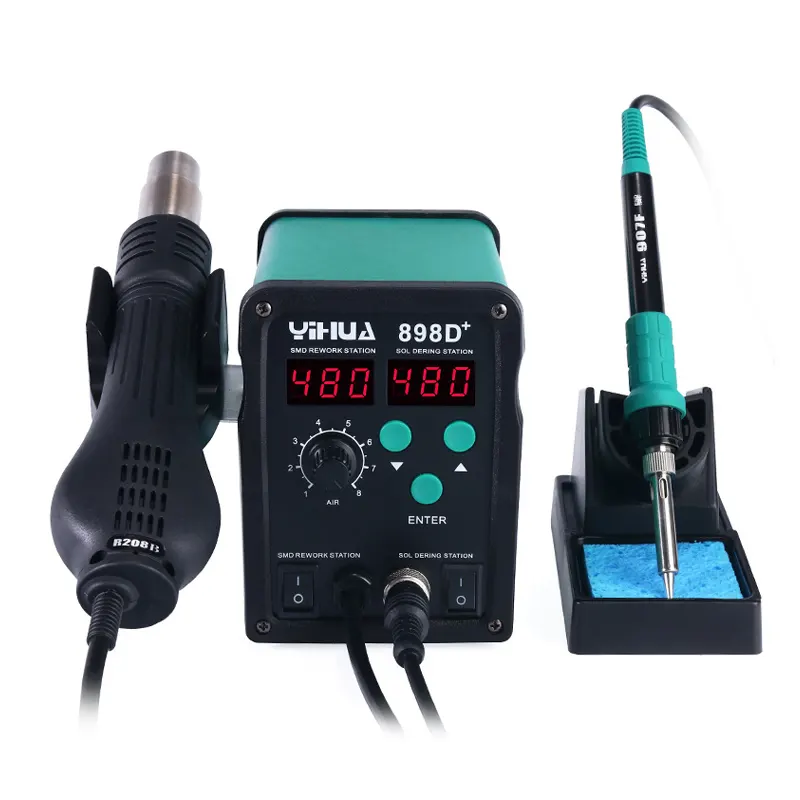 China Wholesale 878D 740W Soldering Iron Station Intelligent Constant Temperature Soldering Station