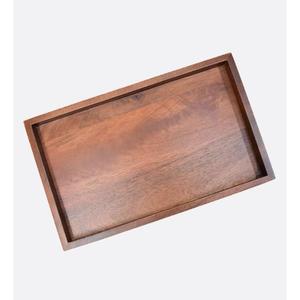 Bandeja de servicio de madera de tamaño personalizado de alta calidad Diseño de mosaico hecho a mano con material de hierro sólido Fabricante Precio al por mayor - Product Image 2
