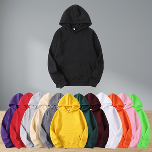Sudadera con Capucha para Hombre, 100% Algodón, Corte Regular, Ecológica, Forrada, Gruesa (240g), con Logotipo Personalizado en la Parte Delantera, para Ropa Urbana - Product Image 2
