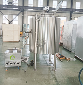 Thép không gỉ 304 316L xi-rô nước giải khát trộn Tank thép không gỉ khuấy Tank - Product Image 4