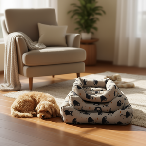 Set di Tre Letti per Animali Domestici Imbottiti in Cotone Modello YM1295 - Product Image 3