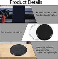Umweltfreundliche PU-Auto-Klebegelmatte, Rückstandsfreie Abnehmbare Armaturenbrettmatte für Zuhause, Büro und Auto