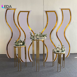 2026 LEDA New Design Wedding Stage Decoration Stand <b>Backdrop</b> for Event and <b>Party</b> - Product Image 1