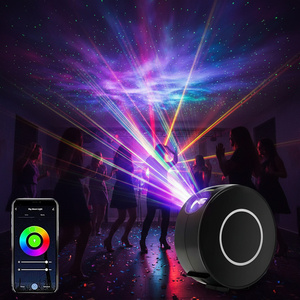 Projecteur de Nébuleuse Galactique RVB Coloré, Lampe d'Ambiance Aurore et Étoiles à Angle Réglable pour Décoration de Salle de Jeu 115 - Product Image 1