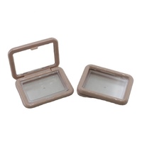 Palette de maquillage personnalisée en ABS écologique pour poudre libre, fard à paupières et blush – Emballage et plateau en plastique numérique
