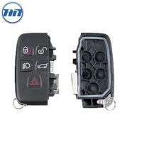 Coque de remplacement de clé télécommande intelligente de haute qualité pour Land Rover Range Rover LR4 Sport Evoque, coque de clé de voiture à 5 boutons