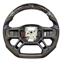 Volant personnalisé en fibre de carbone véritable pour Land Rover Defender 110 90 130 2020 2021 2022 2023 2024 2025 L663 tout-terrain