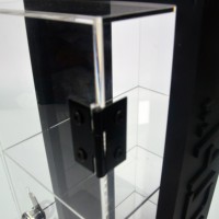 Étagère de présentation en acrylique pour table, vitrine pour l'électronique grand public, 5 niveaux, vitrine personnalisée écologique
