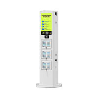Stations de recharge publiques pour téléphones mobiles WOSHI, partage de batteries externes, distributeur automatique de batteries 24 emplacements, location de chargeurs portables
