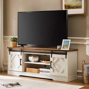 ที่จัดเก็บข้อมูลที่ทันสมัยสำหรับห้องนั่งเล่นประตูโรงนาแบบเลื่อนได้ - Product Image 1