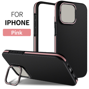 Gscase Carbon Hàn Mô Hình Thiết Kế Lai Cover Quay Lại Với Một Ống Kính Gắn Kết Nhiệm Vụ Nặng Nề Trường Hợp Điện Thoại Cho iPhone 16 Pro Max 15 Cộng Với - Product Image 5