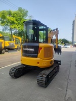 Mini-excavatrice hydraulique Liugong 9035F de 3,5 tonnes avec godet de 0,11 m et puissance de 22 kW, modèle 2023 certifié