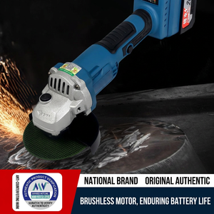 Amoladora angular inalámbrica (solo herramienta) 20V Máx. con motor sin escobillas de 11000 RPM, mango lateral y protector de disco para amolado general - Product Image 6