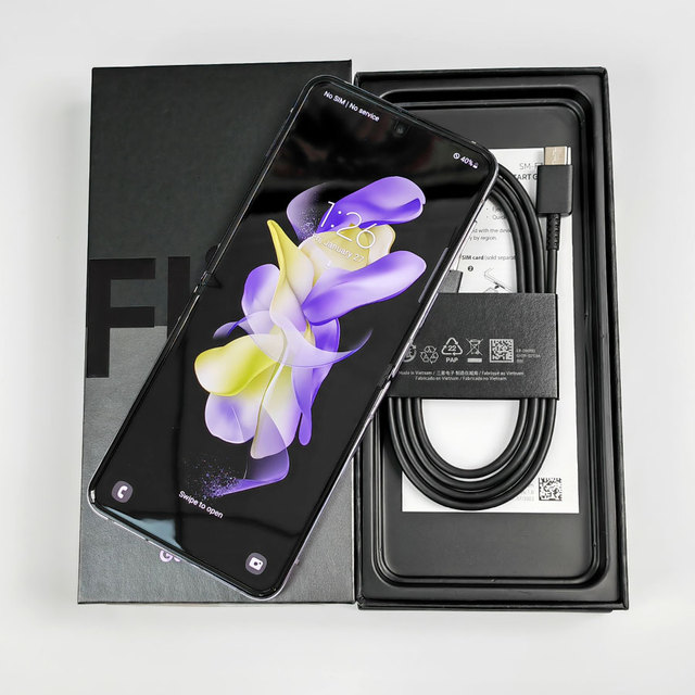 Wholesale 99% New Unlocked for Galaxy Z Flip 4 5 6 Smartphone Original Used Mobile Phones Android Original Authentic Real True