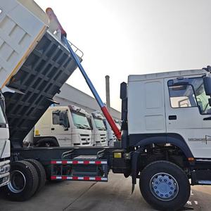 Goedkope fabrieks prijs tweedehands kiepwagens dieselmotor laadvermogen kleur aanpasbaar 6x4 tweedehands kiepwagen - Product Image 4