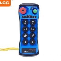 Vente chaude Q800 8 boutons sans fil grue télécommande automatique fonction personnalisable palan étanche roulement fixe