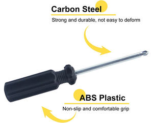 Новый дизайн 45 #   Миниатюрная стальная отвертка черного цвета в бумажной упаковке - Product Image 5