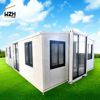 Contenedor expandible de lujo estándar AU de 40 pies, contenedor prefabricado para el hogar, casa contenedor temporal pequeña Modular prefabricada para el hogar