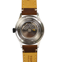 Boîtier de montre Miyota 9015 en acier inoxydable avec logo personnalisé de quantité minimale de commande bas d'usine chinoise
