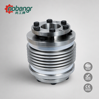 Accouplement à soufflet en acier inoxydable de taille standard, à montage sur bride, équilibré, multi-trous, pour équipement d'automatisation de transmission de puissance
