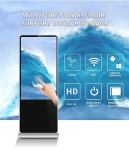 Вертикальный цифровой вывески напольный сенсорный экран ЖК-дисплей рекламы ЖК-рекламный Коммерческий цифровой дисплей вывески - Product Image 5