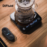 Refractómetro Digital TDS DiFluid BCS Cloud Management CoffeeOS para Visualización de Datos, Juego de Balanzas de Precisión Ti