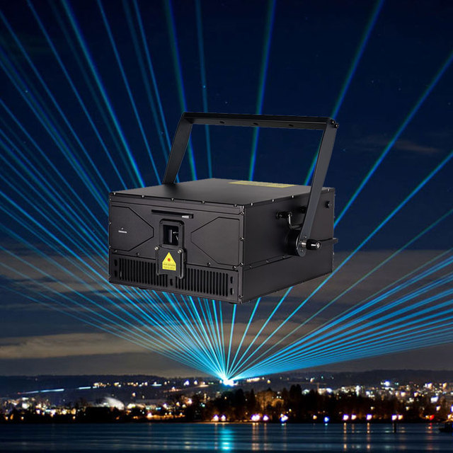 20W/30W/40W Sky Outdoor Text Sign Landmark Waterproof Laser Light Show Projection Effect Large Event Performance Show